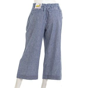 BeachLunchLoungeWomen'sLightweightCottonLinenMargotCroppedPants size Small (NWT)
